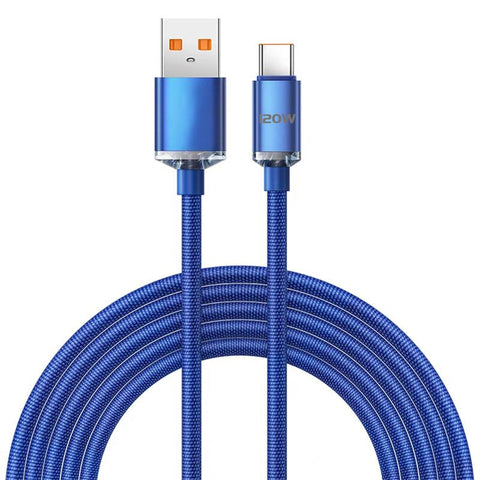 120W USB Type C Cable Fast Charging For Huawei P50 por Xiaomi 13 OPPO Samsung W23 Realme USB C-PA00009-Veeddydropshipping
