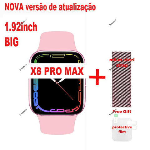 New Upgrade Version X8 Pro Max Smart Watch 1.92inch Polish Black -CE00570-Veeddydropshipping