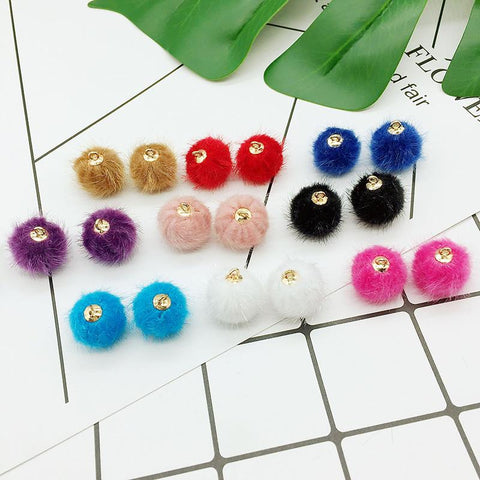 Imitation Mink Hair Plush Balls DIY Craft Supplies-HA00061-Veeddydropshipping