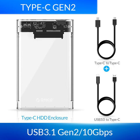 Transparent Case  External Hard Drive Case-CO00935-Veeddydropshipping