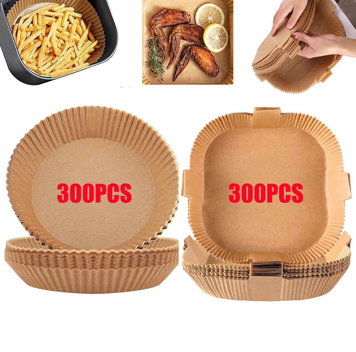 Air Fryer Disposable Baking Paper Liner-HA01170-Veeddydropshipping
