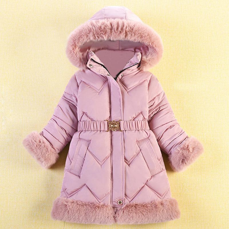 Baby Girls Winter Jacket Childrens Thicken Warm Clothing-Veeddydropshipping