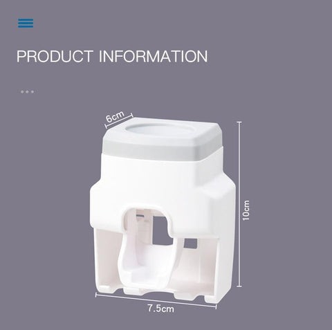 Creative Wall Mount Automatic Toothpaste-HA01020-Veeddydropshipping