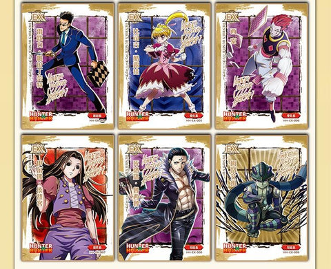 New Hunter x Hunter Collection Cards Anime Figure Hisoka Action Figure Gon-TB01596-Veeddydropshipping