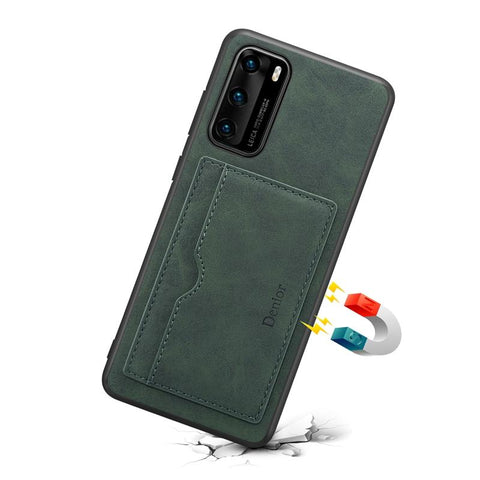 Luxury Leather Card Holders Wallet Case for Huawei P40 Pro Plus Leather Stand Cover-PA00296-Veeddydropshipping