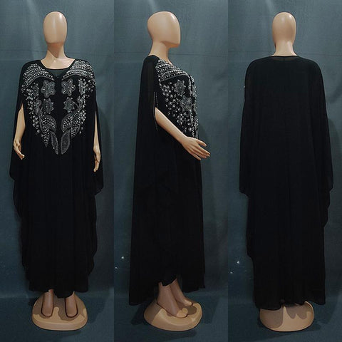 Abayas Women Fashion Dress Caftan Wedding-WF01510-Veeddydropshipping