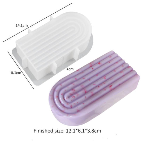 Rainbow Arch Candle Silicone Mold DIY-HA01233-Veeddydropshipping