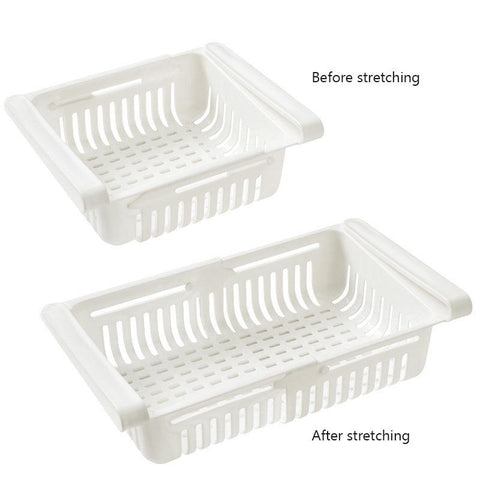 Refrigerator Egg Fruit Storage Box Drawer Baskets-HA00778-Veeddydropshipping