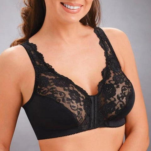 Bra No Underwire Wide Bands Super Stretch-WF00754-Veeddydropshipping