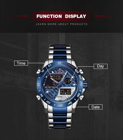 Luxury Brand Wrist Watch Military Digital Sport Watches For Man -JW00802-Veeddydropshipping