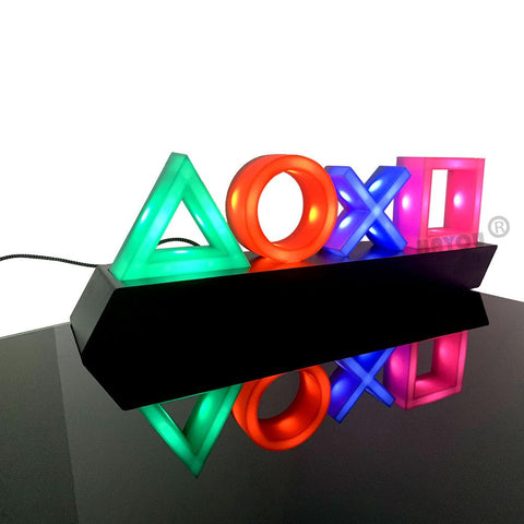 For Playstation 4 Game Icon Light Voice Control Mood Flash Lamp Icon Light -CE01336-Veeddydropshipping