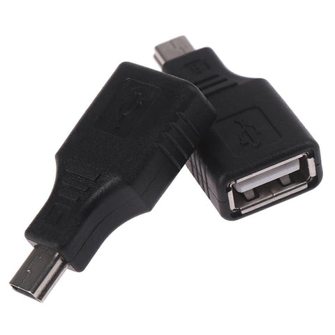 Mini USB Male to USB Female Converter Connector Transfer data Sync -CE00473-Veeddydropshipping