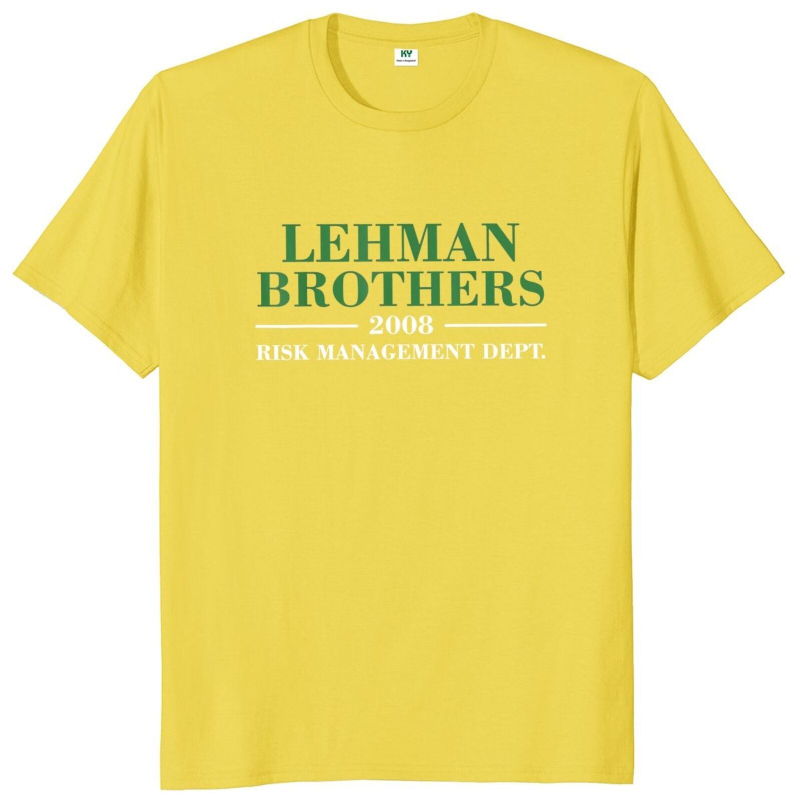 Risk Management Department T-shirt 2022 Fashion Casual Men's-Veeddydropshipping