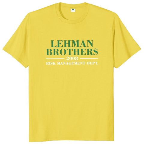 Risk Management Department T-shirt 2022 Fashion Casual Men's-Veeddydropshipping