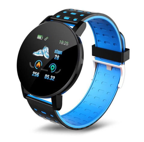 119Plus Smart Watch Blood Pressure Sport Tracker Waterproof Bluetooth -CE00711-Veeddydropshipping