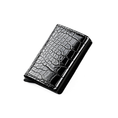 Cards Holders Leather RFID Wallet Mini Money Clips Business -BS00618-Veeddydropshipping