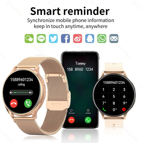 Waterproof Bluetooth Call Watch For Android IOS Smartwatch -JW01010-Veeddydropshipping