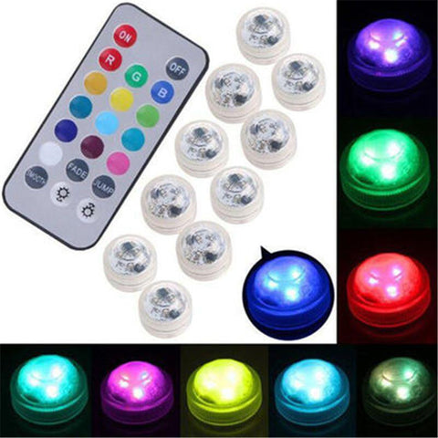 Waterproof Multi Color Submersible LED Lights Underwater Night Lamp-TI00981-Veeddydropshipping
