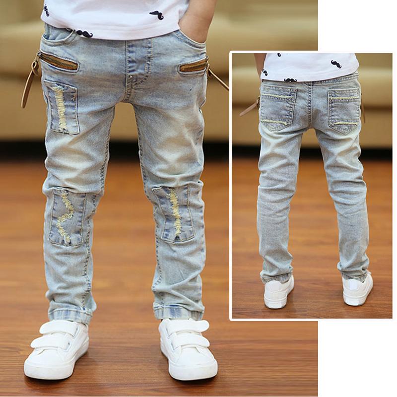 IENENS 5-13Y Kids Boys Clothes Skinny Jeans Classic Pants Children-TB01248-Veeddydropshipping