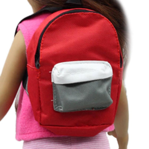 18in American Generation Girl Doll Bag Baby New Born Dolls Backpack Bag-TB00044-Veeddydropshipping