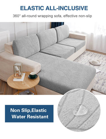 Waterproof Jacquard Sofa Seat Cushion Cover-HA00407-Veeddydropshipping