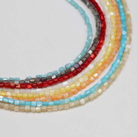 Natural Stone Sea Shell Loosely Spaced Beads Be Used For DIY -JW01525-Veeddydropshipping