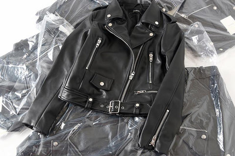 Jacket Fashionable Lapel Imitation American Solid Color-MF01390-Veeddydropshipping