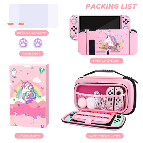 Portable Bag For Nintendo Switch Case Girls Unicorn Boys Travel Controller -CE01350-Veeddydropshipping