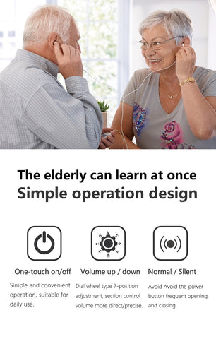 Rechargeable Hearing Aid DHP for Deafness-BH00814-Veeddydropshipping