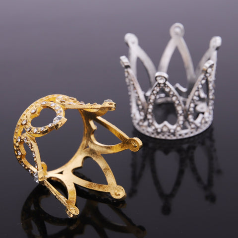 Mini Birthday Crown Cake Decoration-HA00746-Veeddydropshipping