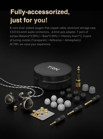 Earphones Nano-Grade Driver In Ear Monitor-Veeddydropshipping