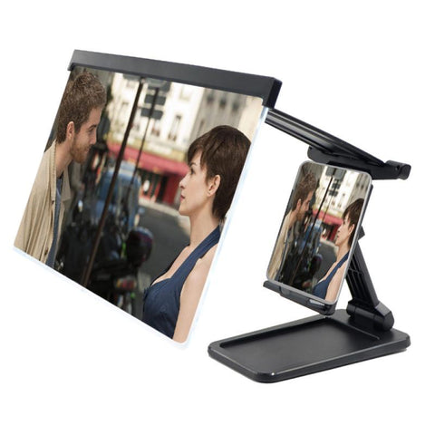 12 Inch Mobile Phone Screen Amplifier For IPad Movie Folding Shading 3D Screen Mobile Phone-PA00704-Veeddydropshipping