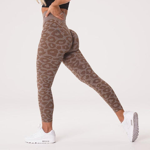 New Leopard seamless leggings for women fitness yoga pants high waist gym -OS00808-Veeddydropshipping