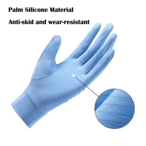 Outdoor Cycling Sun Protection Gloves Breathable Summer UV Resistant Silicone -OS01098-Veeddydropshipping