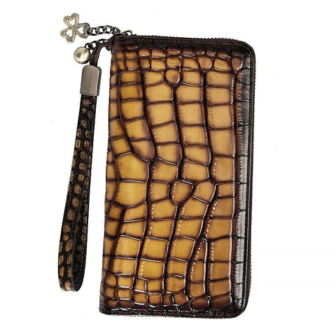 Handbag Retro Handmade Long Wallet 36-Card Handbag-BS00657-Veeddydropshipping