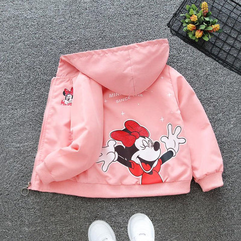 Disney Kids Mickey Mouse Jackets 2022 Spring Autumn Children Cartoon-TB01001-Veeddydropshipping