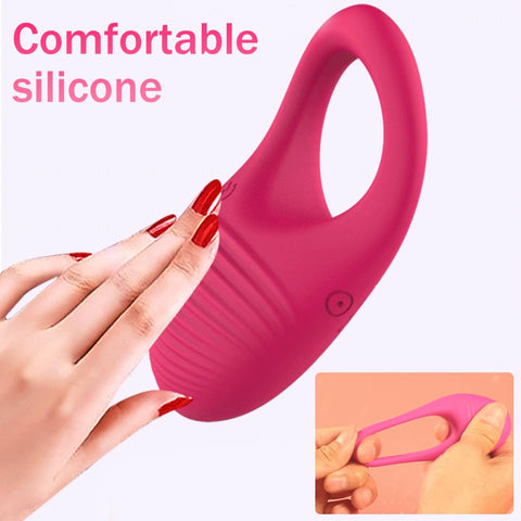 Wireless Remote Control Cockring Vibrator Clitoris Stimulation Sleeve-BH01220-Veeddydropshipping