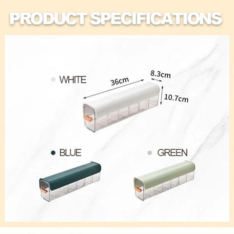 Wall-Mounted Storage Box Underwear Panties Socks Data Cable Closet Organizer Multifunction 6 Grids-PA00878-Veeddydropshipping