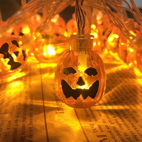Halloween LED String Lights Pumpkin Skeletons Lights-HA00614-Veeddydropshipping