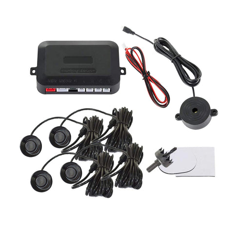 Wireless Car Parking Sensor Kit Buzzer 12V 22mm Reverse Backup Radar-AM00145-Veeddydropshipping