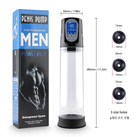 Electric Penis Pump Sex Toys for Men Male Masturbator Penis Extender Penile -BH01246-Veeddydropshipping