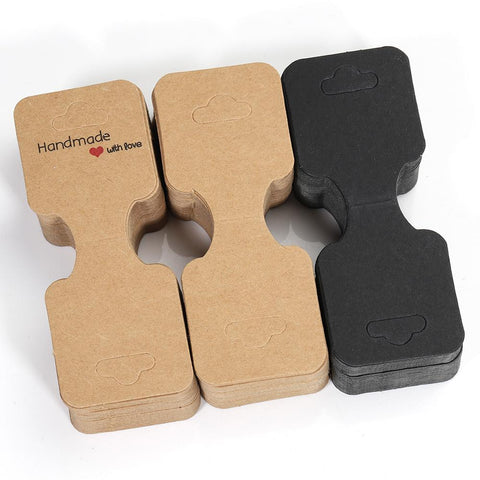 Kraft Paper Packing for Necklace Jewelry Display Cards -JW01669-Veeddydropshipping