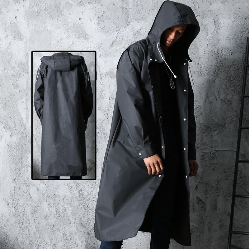 Fashion Adult Waterproof Long Raincoat-HA00978-Veeddydropshipping