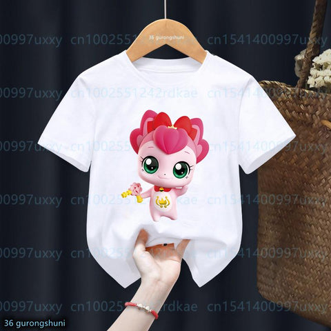 Kawaii girls tshirt Funny anime Tini Ping cartoon graphic print girls-TB00966-Veeddydropshipping
