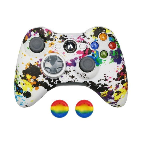 Soft Silicone Case Cover For Xbox 360 Gamepad Rubber Shell Skin -CE01390-Veeddydropshipping