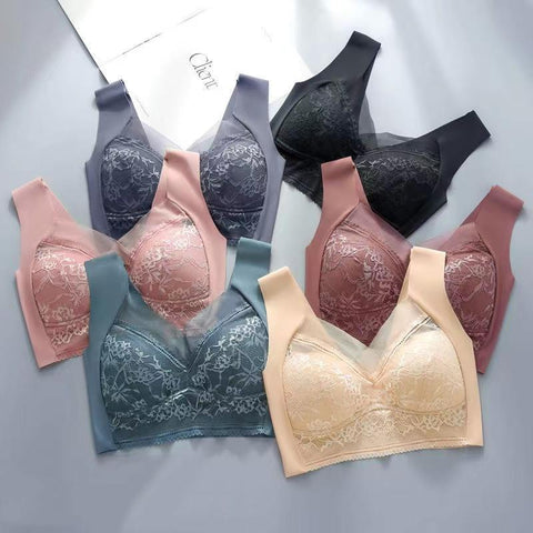 Lace Ladies Underwear Sexy Bra-WF00762-Veeddydropshipping