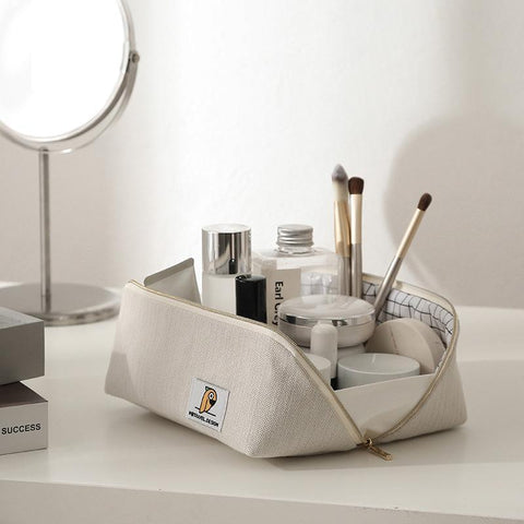 Makeup Bag Inside PVC Waterproof Neceser Mujer Make Up Bag-BS00539-Veeddydropshipping