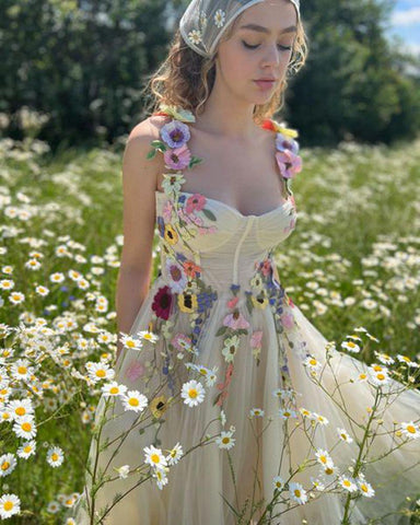 Long Tulle Prom Dresses Women Wear-WF01641-Veeddydropshipping
