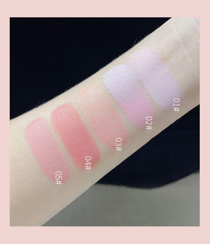 Gradient Blush Palette Cheek Silky Powder Matte-BH00718-Veeddydropshipping