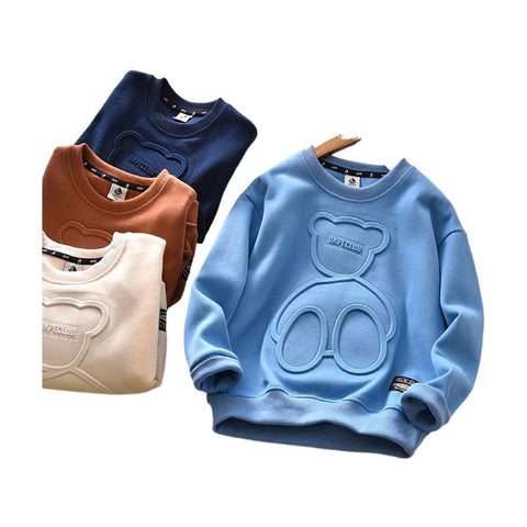 New Boys T-shirts Autumn Winter Children Clothes Girls Long Sleeve Kids-TB01123-Veeddydropshipping